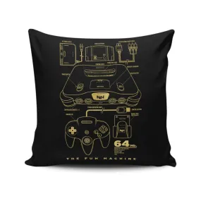 64-Bit - Throw Pillow