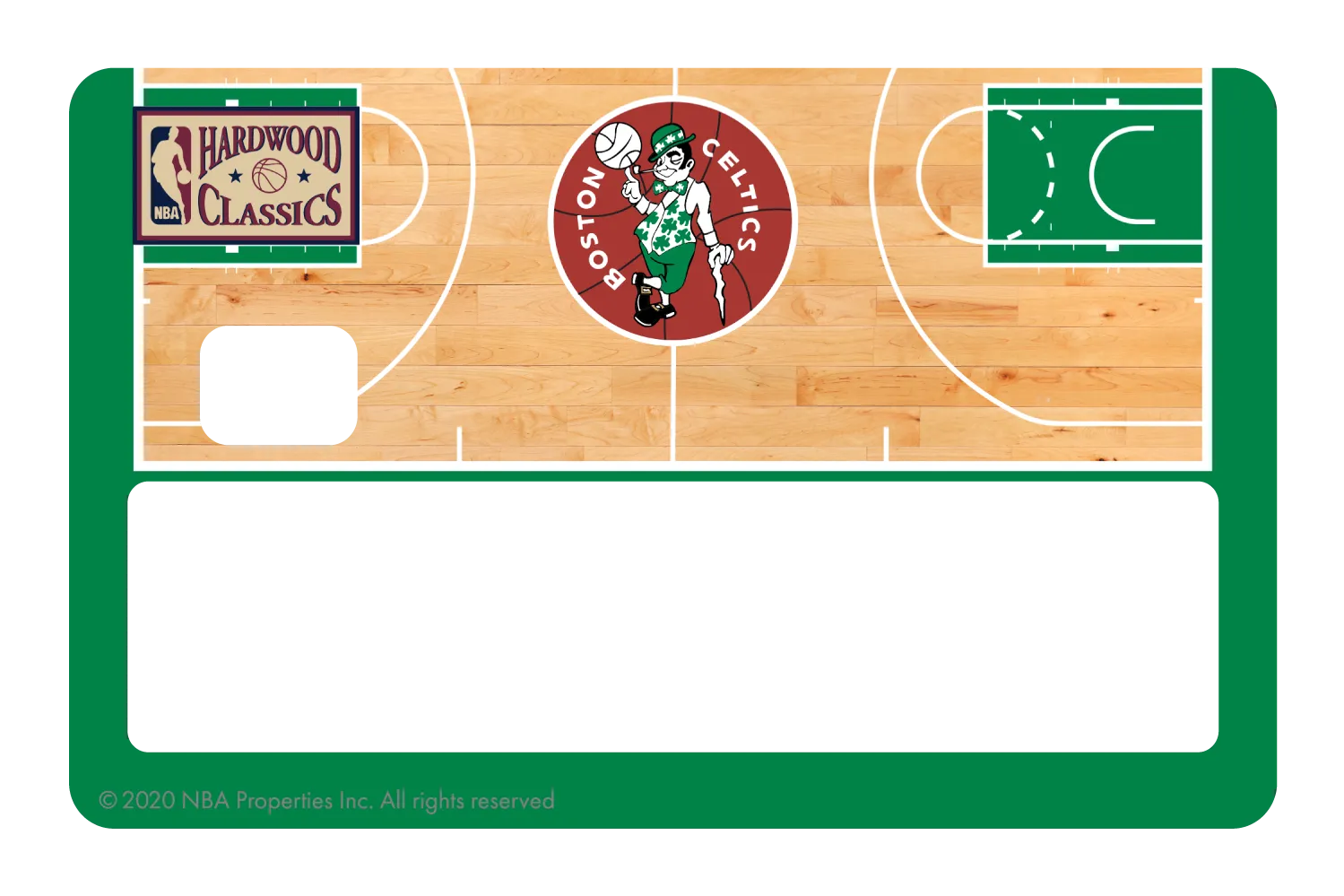 Boston Celtics: Retro Courtside Hardwood Classics