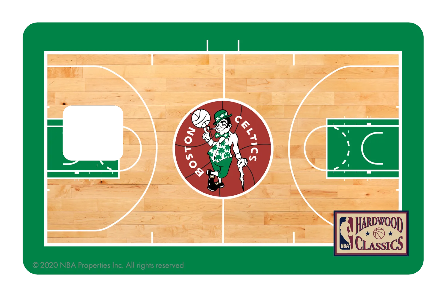 Boston Celtics: Retro Courtside Hardwood Classics