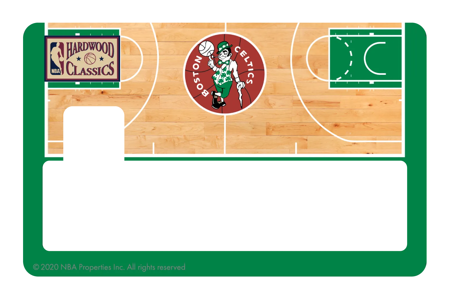 Boston Celtics: Retro Courtside Hardwood Classics