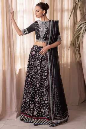 Embroidered Raw Silk UR-7015