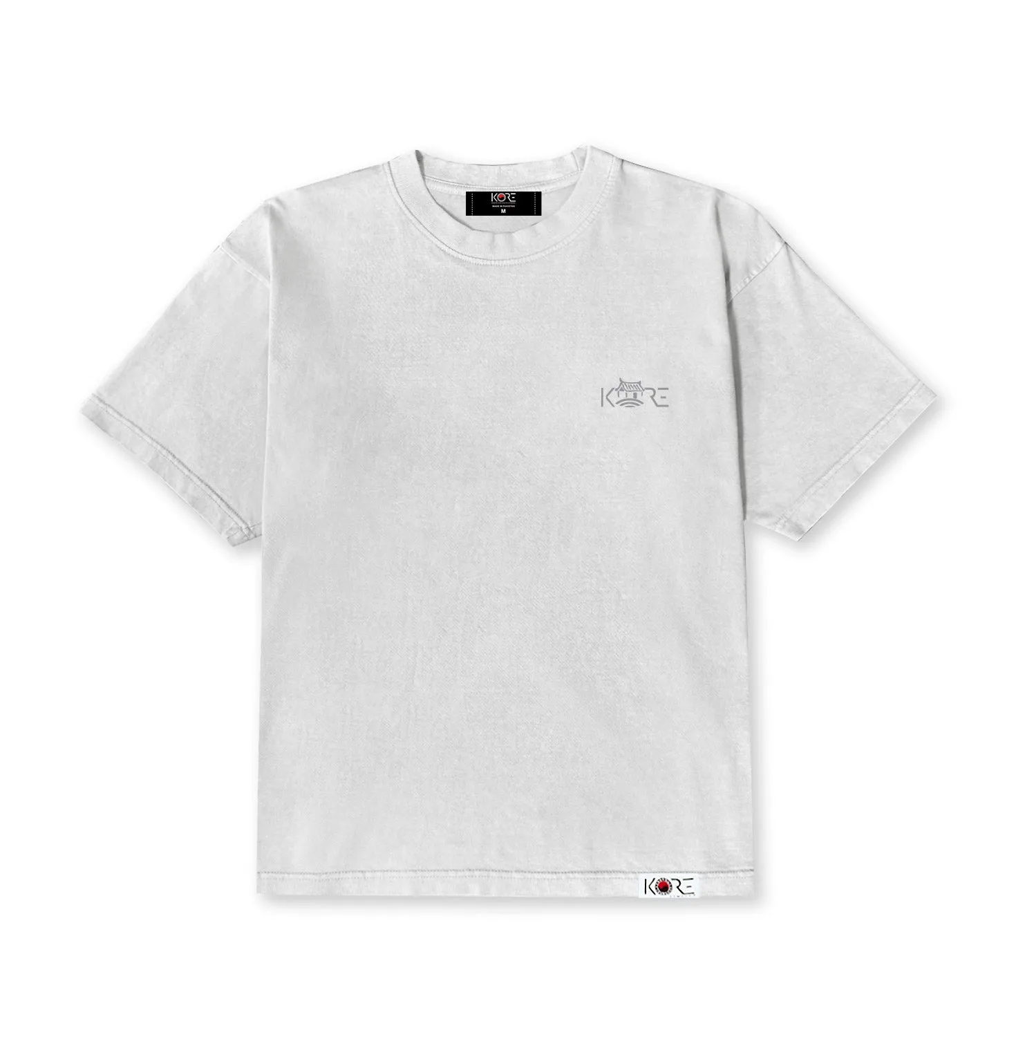 HANOK VILLAGE TEE (WASHED GREY)