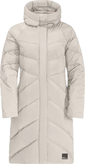 Jack Wolfskin Women&#x27;s Marienplatz Coat Winter Pearl | Buy Jack Wolfskin Women&#x27;s Marienplatz Coat Winter Pearl here | Outnorth