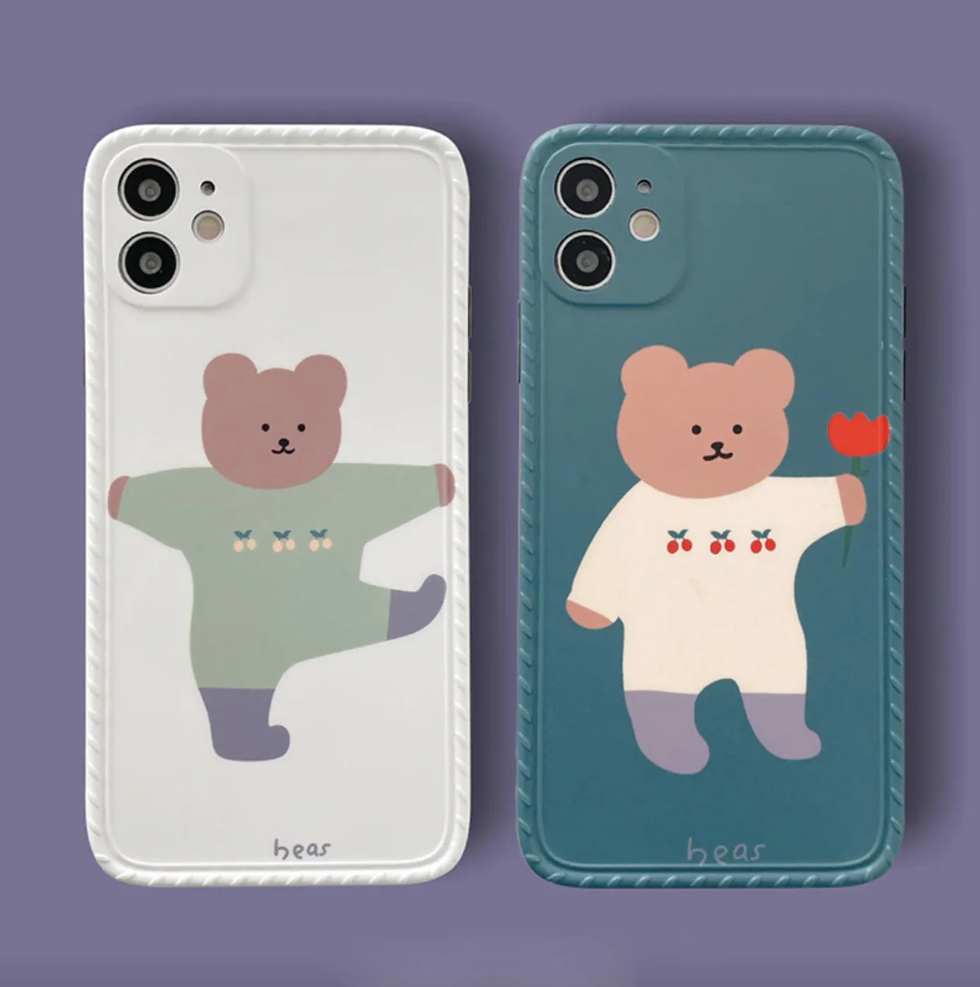 Korean Dancing Teddy Bear Case