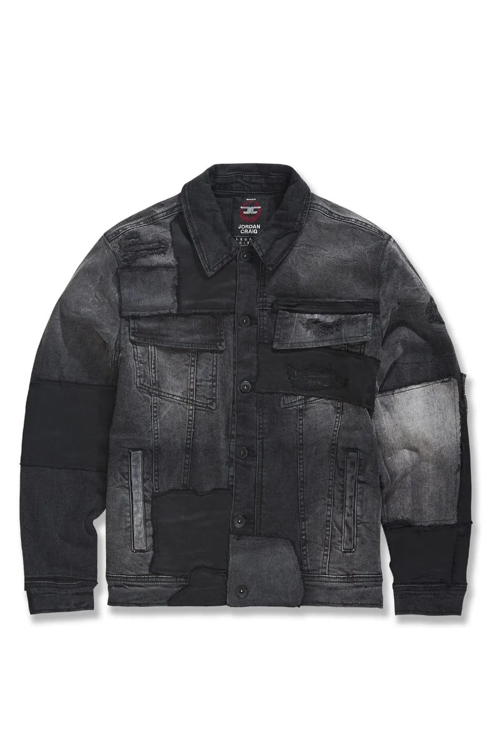 Lawless Denim Trucker Jacket (Black Shadow)