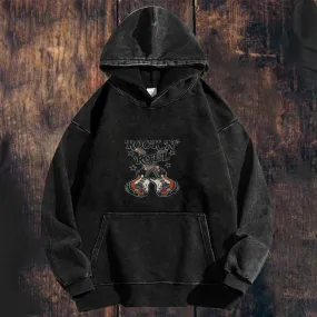 Mens Double Guitar Hoodies