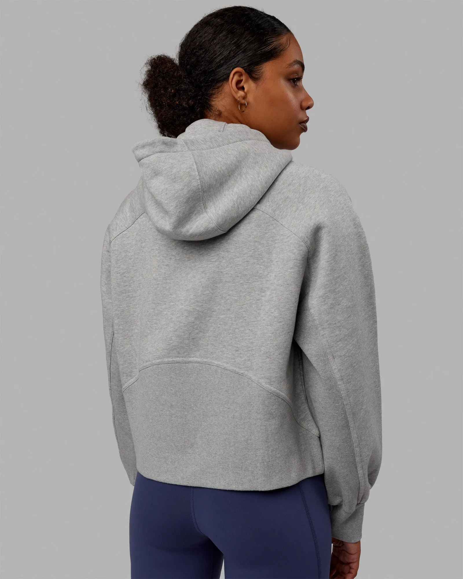 Pursue Hoodie - Light Grey Marl