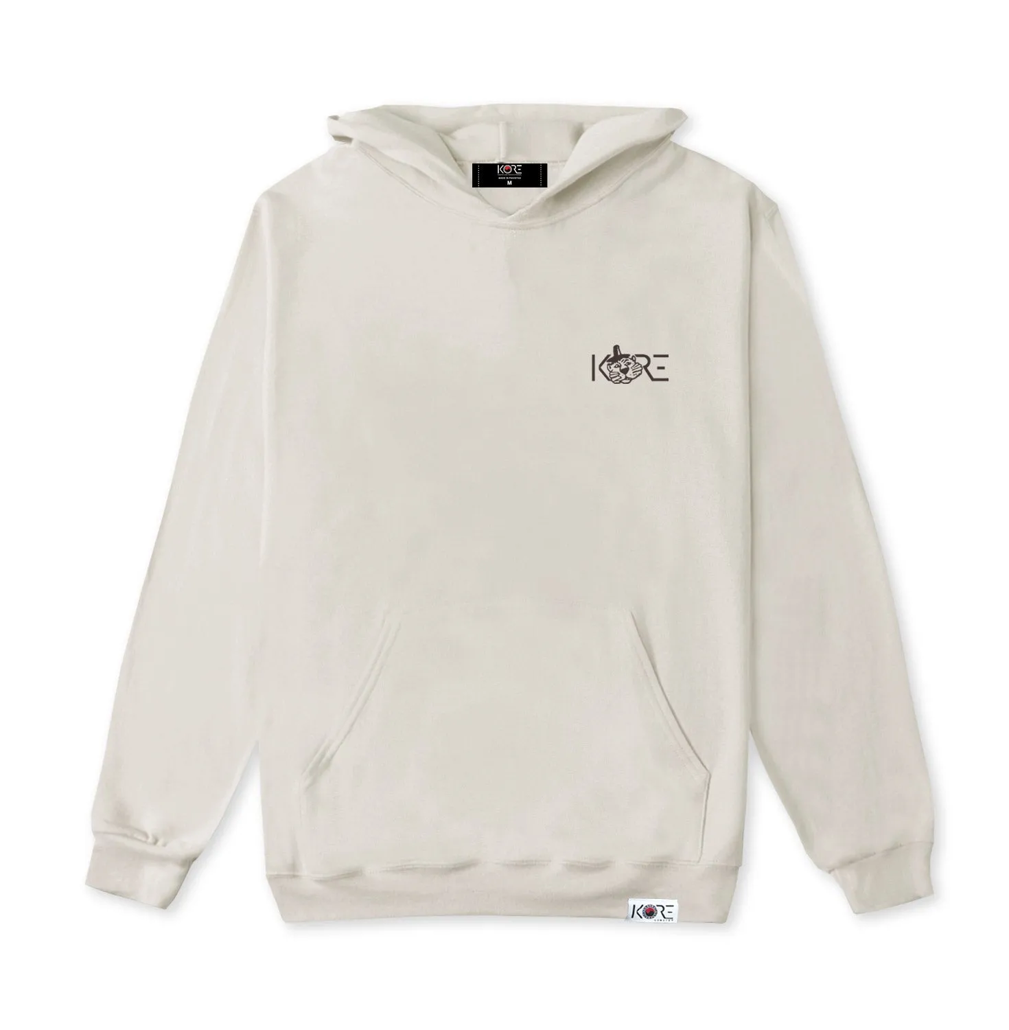 SMOKING TIGER HOODIE (CREAM)