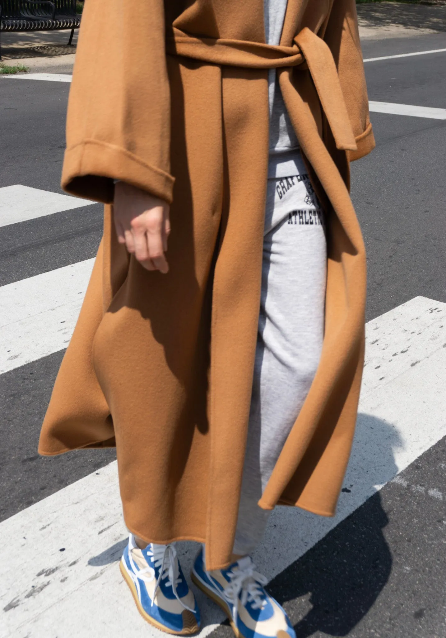 Trullem Wool Coat in Raw Sugar